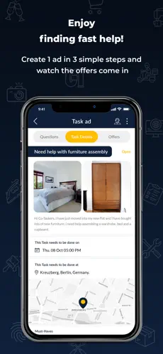 Co-Tasker app screenshot